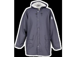 Rainstretch jas blauw large