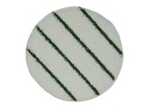 Bonnet-pad met groene streep 17 inch