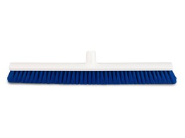 Hygienic veegborstel gepluimd 60 cm blauw