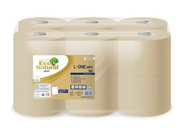 EcoNatural Lucart L-One mini papier toilette 180m 12rol  812170 
