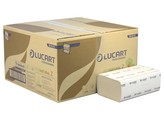Eco Natural Lucart papier serviettes Z/Z 2 plis 3000 pieces
