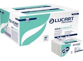 Lucart Aquastream handdoekjes  23x23  2l 15x242st  864018 