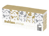 Satino Premium zakdoekjes 4 laags wit 15x15x10 stuks