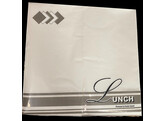 Serviettes 33x33cm 2 plis 1/4e blanc 24x100 pieces