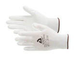 Gant de travail Pro-Fit PU nylon blanc T9  par 12 pair - protection mecanique