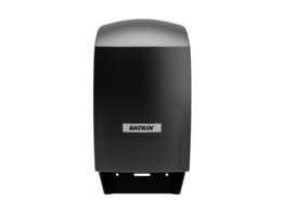 Katrin systeem toiletpapier dispenser zwart  77519 