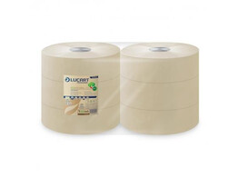 EcoNatural Lucart papier toilettes Maxi Jumbo  2 plis 6 rouleaux