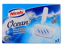 Nicols wc bloc cuvette ocean 3 pieces