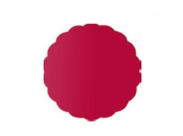 Sous-verres diametre 9cm 6 plis bordeaux 20 x 250 pieces