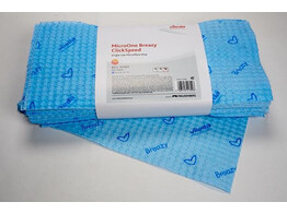 Vileda ClickSpeed Single Use mop blauw 44x20cm 6x50st.