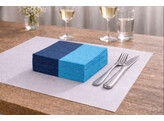 Servetten in diverse afmetingen - BLAUW