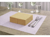 Serviettes de table de differentes tailles - CREME