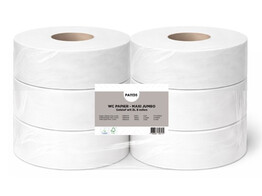 Wc-papier Maxi Jumbo 2 laags celstof   ecolabel 6 rollen