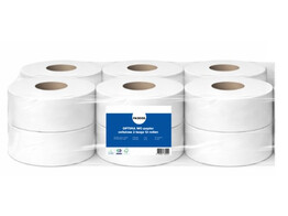 Papier toilette optimo 2pli 200m cellulose 12 rouleaux