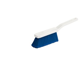 Hygienic handborstel recht gepluimd PBT blauw