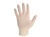 Handschoen latex poedervrij naturel  GL888  small 100st