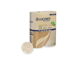 EcoNatural Lucart papier de toilette 400 feuilles 5x6 rouleau  811832 