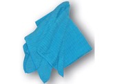 Torchon de microfibres gaufre bleu 60x70cm