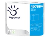 Papier toilettes Papernet 2 plis 500 feuilles 15x4 rouleaux