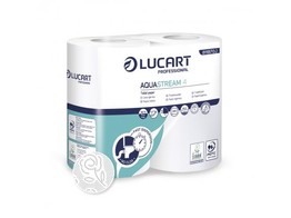 Lucart Aquastream Wc-papier 2l 400vel 14 x 4 rol  811B70J 