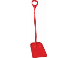 Ergonomische schop  groot blad  lange steel Vikan