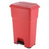 Vileda HERA pedaalemmer 85 liter  39 39 79cm  rood - afvalbak