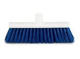 Hygienic straatveger 30 cm blauw