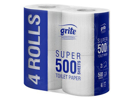 Papier toilette Grite 500feuille 2pli 14x4rouleaux