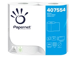 Papernet wc-papier 2 laags 500vel ecolabel 15x4rol  407554 