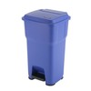 Vileda HERA pedaalemmer 60 liter  39 39 69cm  blauw - afvalbak