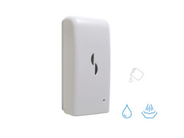 Desinfectie zeepdispenser SPRAY met sensor kunststof wit 900ml Simply Eco2