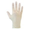 Handschoen vinyl transparant gepoederd 100 st medium