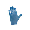 Handschoen vinyl gepoederd blauw 100st extra large